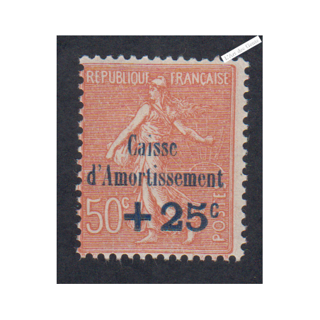 Timbre n°250 Année 1928 Neuf* * Signé  Cote 75 Euros lartdesgents.fr