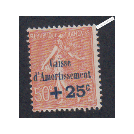 Timbre n°250 Année 1928 Neuf* * Signé  Cote 75 Euros lartdesgents.fr