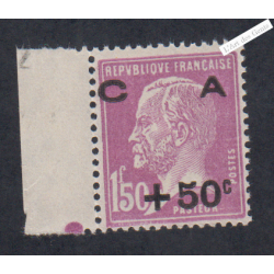 Timbre n°251 Année 1928 Neuf* * Signé  Cote 120 Euros lartdesgents.fr