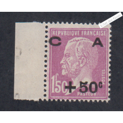 Timbre n°251 Année 1928 Neuf* * Signé  Cote 120 Euros lartdesgents.fr
