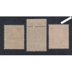 Série Timbres n°246 à n°248 Année 1927 Neufs** -  Cote 70 Euros lartdesgents.fr