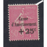 Timbre n°254 - Amortissement 3ème série - Année 1929 Neuf**  Cote 75 Euros lartdesgents.fr