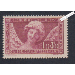 Caisse d'Amortissement Sourire de Reims n°256 - 1930 Neuf*    Cote 100 Euros -lartdesgents.fr