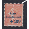 Timbre n°250 Caisse D'amortissement - 1928 Neuf* * Signé  Cote 75 Euros lartdesgents.fr