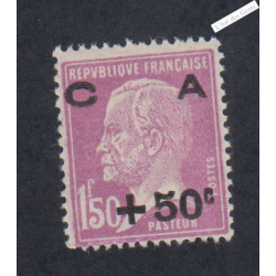 Timbre n°251 Caisse d'Amortissement - 1928 Neuf* Signé  Cote 60 Euros lartdesgents.fr