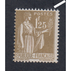 Timbre n°287  Type Paix 1932-33 Neuf** Signé cote 215 Euros lartdesgents.fr