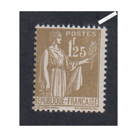 Timbre n°287  Type Paix 1932-33 Neuf** Signé cote 215 Euros lartdesgents.fr