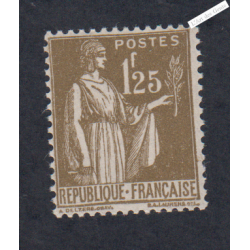 Timbre n°287  Type Paix 1932-33 Neuf** Signé cote 215 Euros lartdesgents.fr