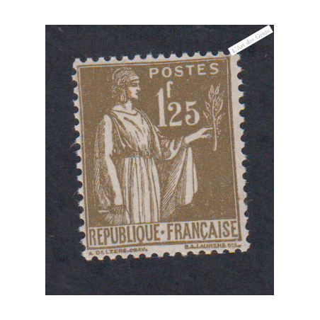 Timbre n°287  Type Paix 1932-33 Neuf** Signé cote 215 Euros lartdesgents.fr