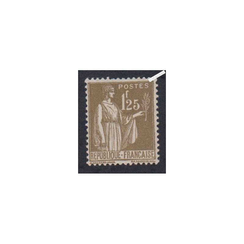 Timbre n°287  Type Paix 1932-33 Neuf** Signé cote 215 Euros lartdesgents.fr