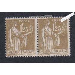 Paire deTimbres n°287  Type Paix 1932-33 Neufs* cote 170 Euros lartdesgents.fr