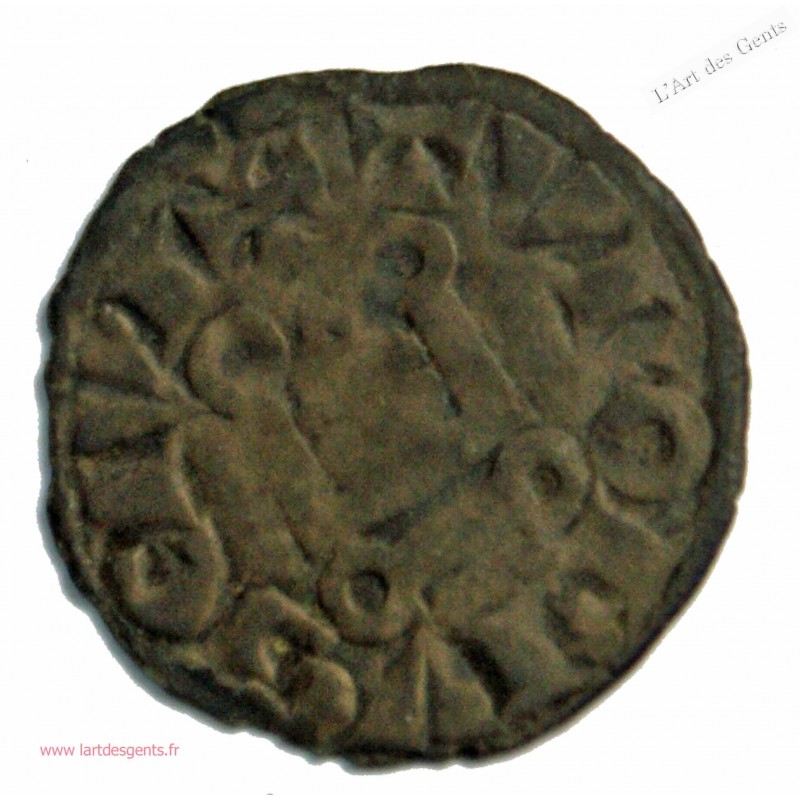 LOUIS VIII Denier tournois n.d (1223-1226), lartdesgents.fr