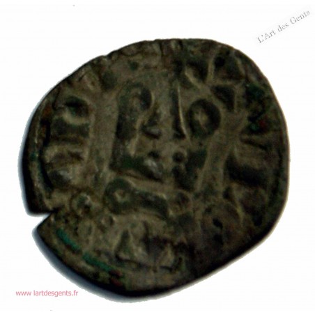 PHILIPPE III LE HARDI ET PHILIPPE IV LE BEL obole tournois n.d (1280-1290), lartdesgents.fr