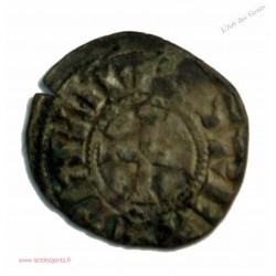 PHILIPPE III LE HARDI ET PHILIPPE IV LE BEL obole tournois n.d (1280-1290), lartdesgents.fr