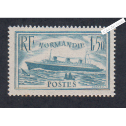 Timbre n°300 - Normandie - Neuf** - Signé - cote 210 Euros  - lartdesgents.fr