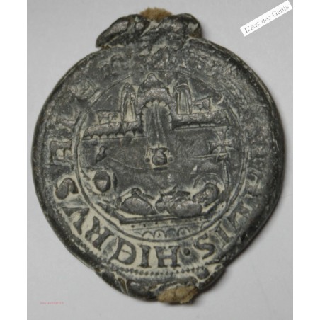 Sceau en plomb de Manuel Pinto da Fonseca (1741-1773), lartdesgents.fr