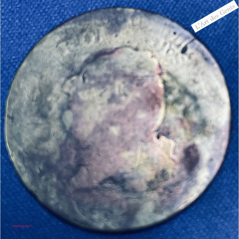Louis XVI, 30 sols 1792 I Limoges Fausse d'époque, lartdesgents.fr