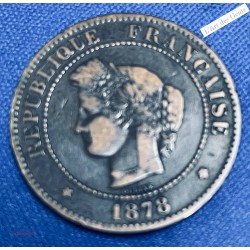 5 centimes 1878 K Bordeaux, lartdesgents.fr