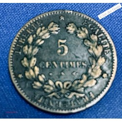 5 centimes 1878 K Bordeaux, lartdesgents.fr