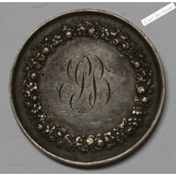 Médaille argent Mariage attribué 1854, lartdesgents.fr