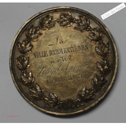 Médaille Médecine, Choléra Morbus Ville d'Armentières 1849, lartdesgents.fr