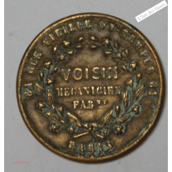 Jeton diable, Physique amusante 1855 Paris, lartdesgents.fr