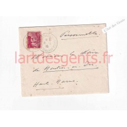 Lettre originale 1946 signée par Gal DE GAULLE au maire de Montier-en-Der (52), lartdesgents.fr