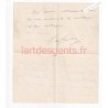 Lettre originale 1946 signée par Gal DE GAULLE au maire de Montier-en-Der (52), lartdesgents.fr