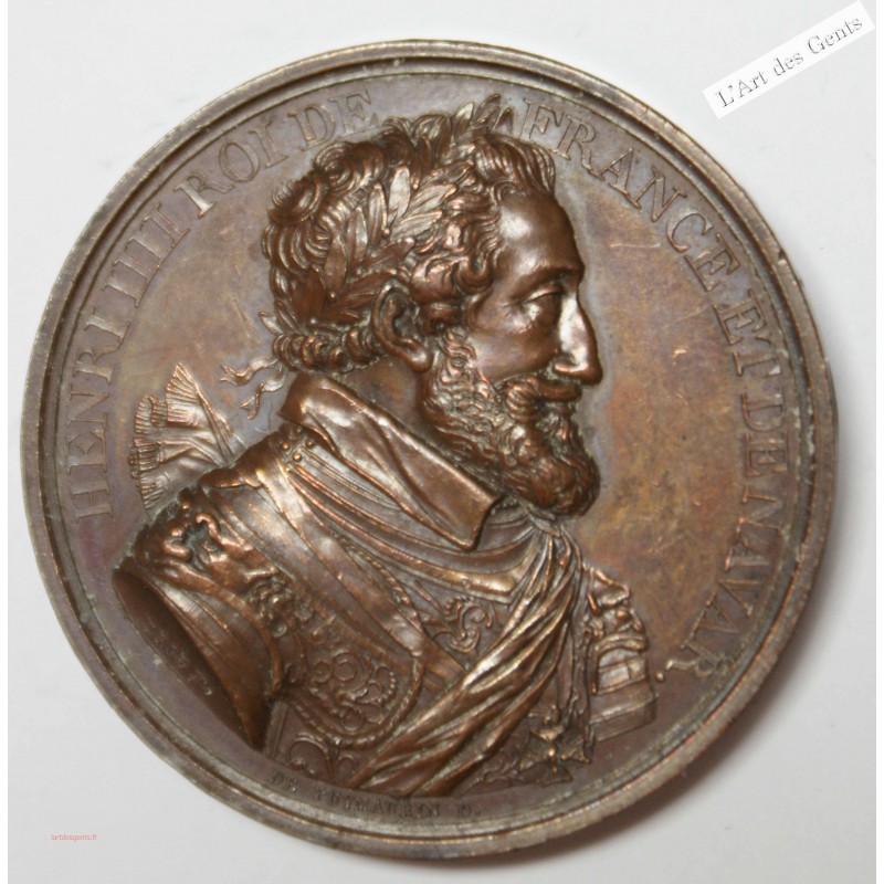 Médaille Henri IV Ordre royal de la légion d'honneur, lartdesgents.fr
