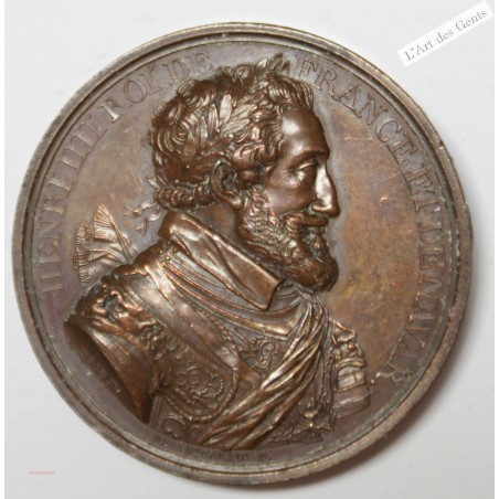 Médaille Henri IV Ordre royal de la légion d'honneur, lartdesgents.fr