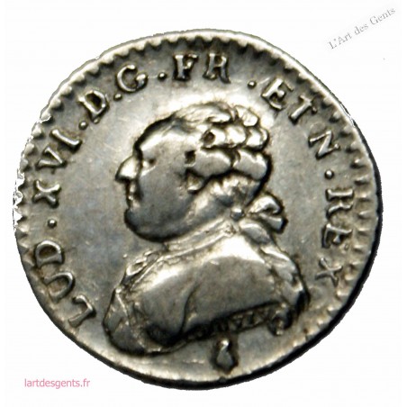 Louis XVI, 1/20 Ecu (6 sols) 1783 A, Paris, TTB/TB, lartdesgents.fr