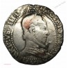 Henri III, Demi-franc au col plat, 15--, La rochelle, lartdesgents.fr