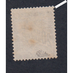 Timbre Taxe n°17 - Oblitéré  - signé - Cote 150 Euros - lartdesgents.fr
