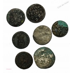 Petit lot de royales féodale en bronze billon, lartdesgents.fr