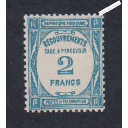 Timbre Taxe n°61 - Neuf* - cote 120 Euros - signé - lartdesgents.fr