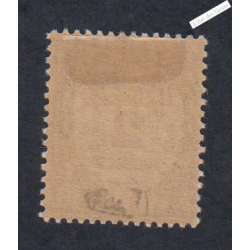 Timbre Taxe n°62 - Neuf* - cote 178 Euros - signé - lartdesgents.fr