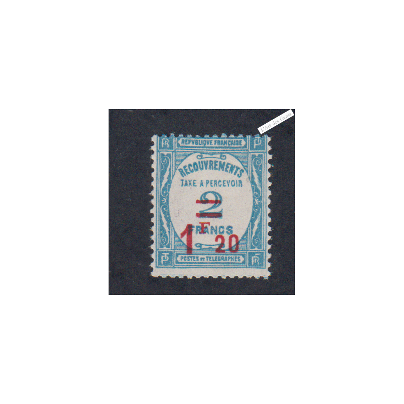 Timbre Taxe n°64 - Neuf** - cote 140 Euros  - lartdesgents.fr