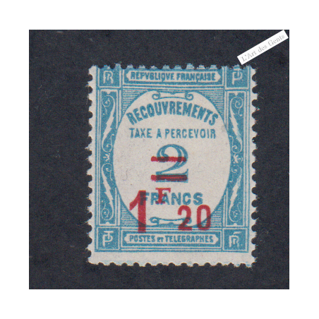Timbre Taxe n°64 - Neuf** - cote 140 Euros  - lartdesgents.fr
