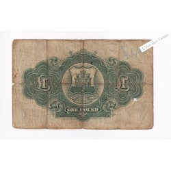 GIBRALTAR 1 POUND 1927 C064456 Pick 12 TB-, lartdesgents.fr