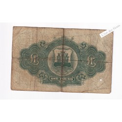 GIBRALTAR 1 POUND 1938 C421458 Pick 15a TB-, lartdesgents.fr