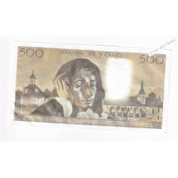 500 FRANCS PASCAL SUP+ 4-6-1981 alph. B139, lartdesgents.fr