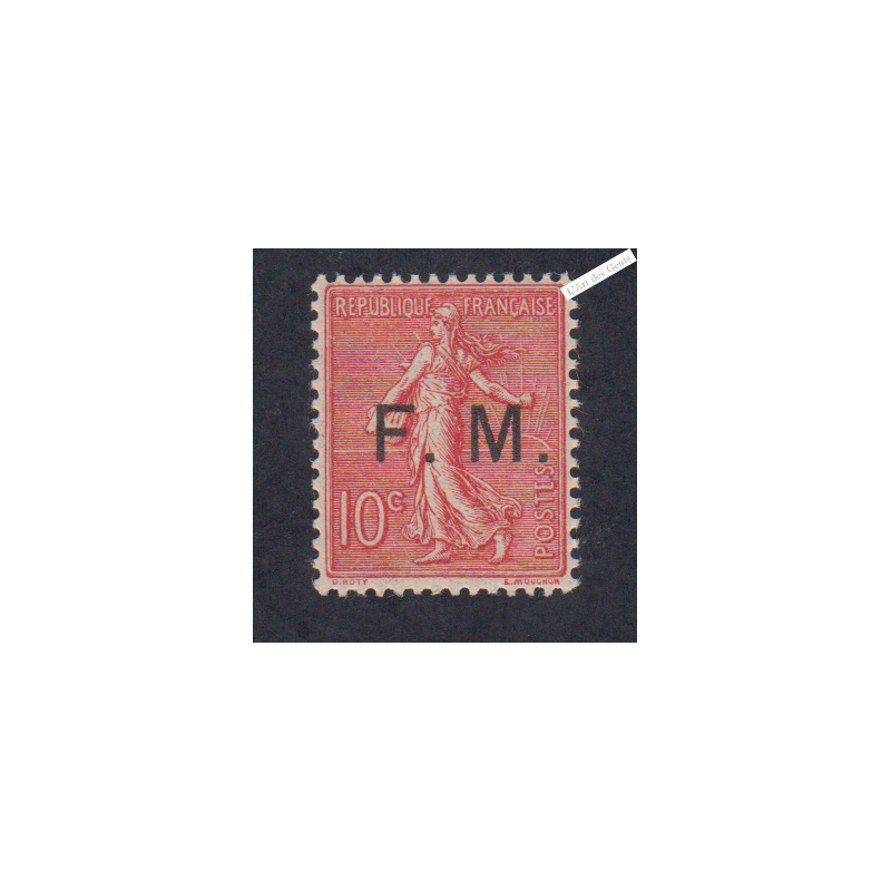 Timbre Franchise Militaire -n°4 - 1901-04 - Neuf**  Signé - cote 130 Euros - lartdesgents.fr