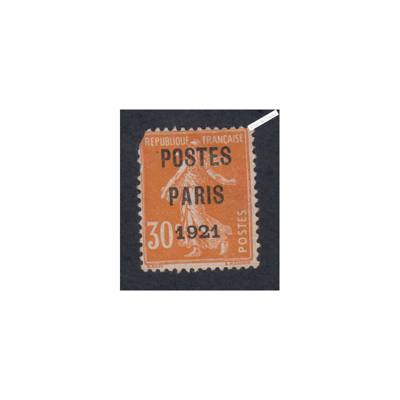Timbre France Préoblitérén°29 - Neuf sans gomme - cote 90 Euros signé -  lartdesgents.fr