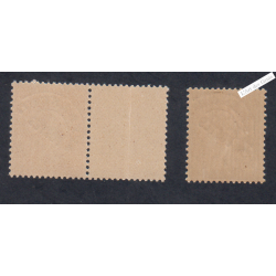Timbres France Préoblitérés n°48 et n°49 - Neufs** - cote 80 Euros - lartdesgents.fr