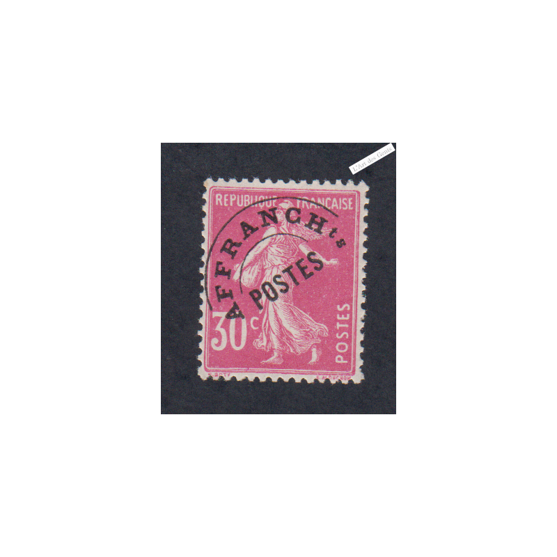 Timbre France Préoblitéré n°59 - Neuf**  - cote 82 Euros - signé - lartdesgents.fr
