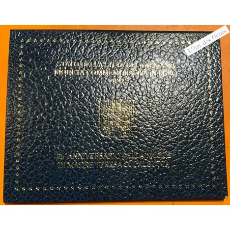 Coffret 2 euros BU 2022 Vatican 25° anniversaire Marie Therèse, lartdesgents.fr