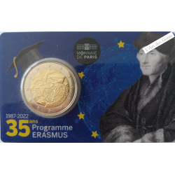Coincard 2 Euro France 2022 - Erasmus, lartdesgents.fr