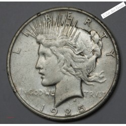US Peace, One Dollar, 1$ 1925 argent  , lartdesgents.fr