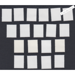 Timbres France Préoblitérés n°213 à n°231 - Neufs** - cote 114 Euros - lartdesgents.fr
