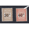 Timbres Taxe n°49 et n°50  - Neufs* - cote 70 Euros - lartdesgents.fr